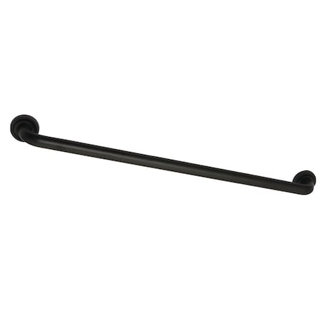 Kingston Brass DR914320 32-Inch x 1-1/4-Inch O.D Grab Bar, Matte Black DR914320